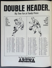 Load image into Gallery viewer, 1967 San Diego Chargers Jack Murphy Stadium Opening Ceremony Promo Book NFL
