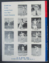 Load image into Gallery viewer, 1954 How To Play Championship Tennis By Hoad Trabert Sexias Mulloy Rosewall
