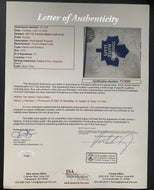 1971/72 Toronto Maple Leafs Signed x12 Program Horton Sittler NHL HOF LOA VTG