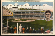1900's New York Giants Polo Grounds Baseball Stadium Photo Postcard John McGraw
