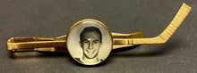 Load image into Gallery viewer, 1949-50 NHL Hockey Gus Mortson Bee Hive Premium Tie Clip Toronto Maple Leafs
