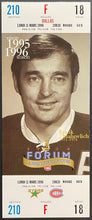 Load image into Gallery viewer, 1996 Montreal Forum Final Game Ticket + Ronald Corey Personal Letter Signed LOA
