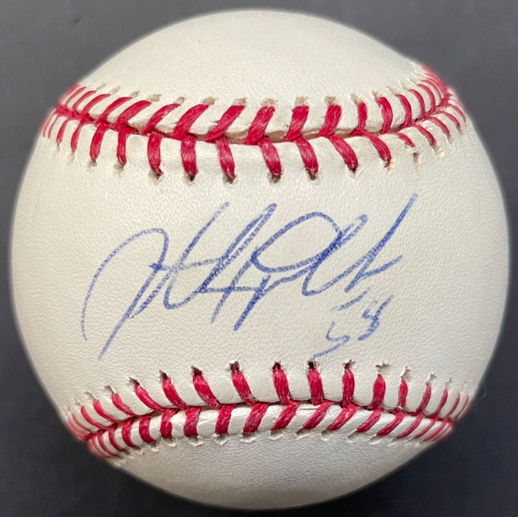 Jonathan Papelbon Autographed MLB Rawlings Baseball Signed JSA Boston Red Sox