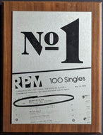 1979 Blondie Presentation Piece Plaque Heart of Glass #1 Hit RPM Magazine