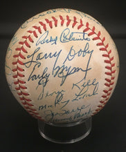 Load image into Gallery viewer, 1980 MLB All Star Game Team Signed Baseball HOFERS x26 Hank Aaron Mathews JSA
