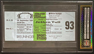 1984 Jethro Tull In Concert Full Ticket Schleyer-Halle Germany icert EX NM 6.5