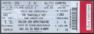 2015 Tragically Hip Fully And Completely Concert Full Ticket Molson Amphitheatre