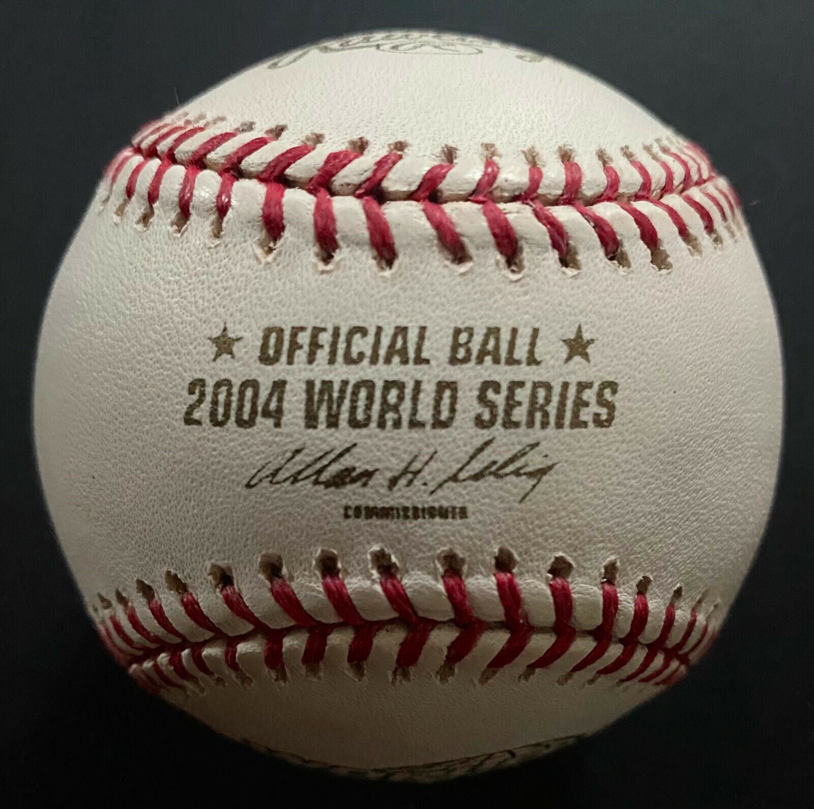2004 World Series Baseball Rawlings Major League Ball Boston Red 