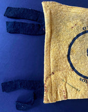 Load image into Gallery viewer, 1953 Grey Cup Game Varsity Stadium Pennant Tiger Cats vs Blue Bombers Rare CFL
