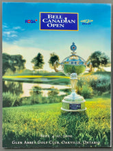 Load image into Gallery viewer, 2000 Bell Canadian Open Golf PGA Tour Program Tiger Woods Wins Vintage

