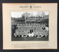 1961 Queens Golden Gaels Football Team Photo Yates Cup Winners Ontario Champions