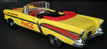 Load image into Gallery viewer, 1957 Coca Cola Chevrolet Bel Air Die Cast Metal Car Matchbox Collectibles 1:43
