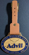 2000 PGA Western Open Golf Bag Tag Cog Hill Advil Promo Robert Allenby Wins