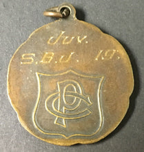 Load image into Gallery viewer, 1919 Toronto City Playgrounds Track &amp; Field Medal Rare Antique Charm Vintage

