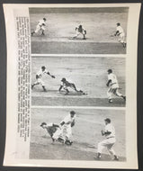 1950 Briggs Stadium Composite MLB Press Photo Detroit Tigers New York Yankees