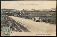 Pre-1910 Antique Circuit d'Auvergne Race Course Postcard France Vintage Retro