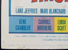 Load image into Gallery viewer, 1962 Don't Knock The Twist Movie Poster Chubby Checker Music Vintage Musical
