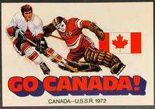 Load image into Gallery viewer, 1972 Summit Series Postcard Canada USSR Vintage Hockey Post Card Unposted
