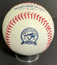 Load image into Gallery viewer, Kenta Maeda Signed MLB Baseball Toronto Blue Jays Anniversary Logo Ball JSA
