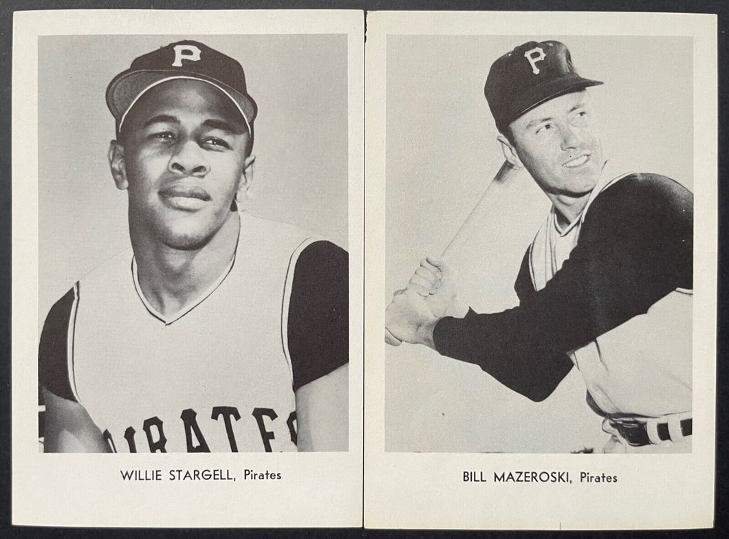 1965 Pittsburgh Pirates Team Issued Photos x10 MLB Baseball Stargell Mazeroski