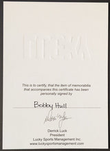 Load image into Gallery viewer, Bobby Hull Autographed Signed Photo Chicago Blackhawks NHL Hockey Holo + COA
