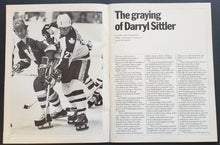 Load image into Gallery viewer, 1981 Maple Leaf Gardens 50th Anniversary NHL Program Toronto Leafs vs Red Wings
