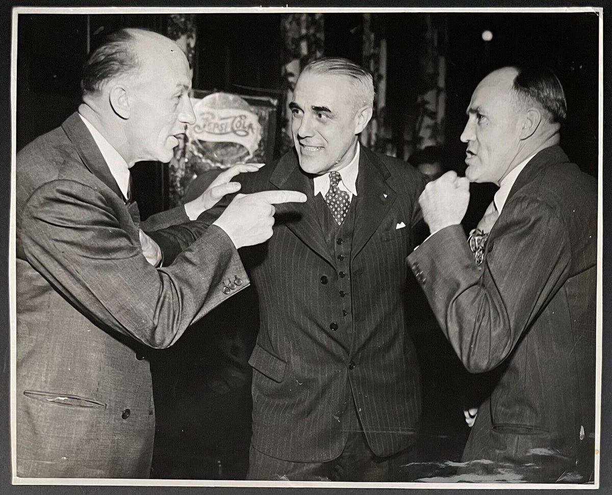 1940s Eddie Shore Joe Malone King Clancy Type 1 Photo Hockey NHL Vinta ...