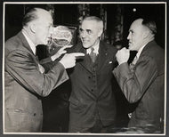 1940s Eddie Shore Joe Malone King Clancy Type 1 Photo Hockey NHL Vintage HOF