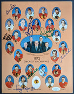 Autographed 1972 Chicago Blackhawks Team Photo JSA Signed Hull Esposito NHL