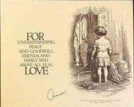 1970 Anne Murray Signed Christmas Card Autographed Canadian Celebrity Artist