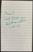 Load image into Gallery viewer, Desmond Tutu B&amp;W Head Shot Photo + Autographed Signed Cut Religion Celebrity
