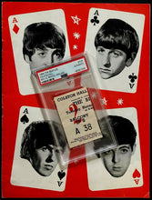 Load image into Gallery viewer, 1964 The Beatles British Tour Final Show Concert Tour Music Program + PSA Ticket
