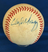 Load image into Gallery viewer, Lloyd Moseby Autographed Official American League Bobby Brown Rawlings Baseball
