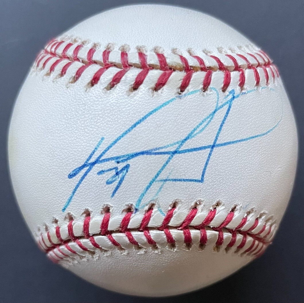 David Ortiz Autographed Signed Major League Rawlings Baseball JSA Boston Red Sox