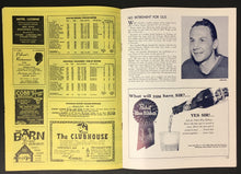 Load image into Gallery viewer, 1958 Boston Garden NHL Hockey Program Bruins vs Montreal Canadiens Richard
