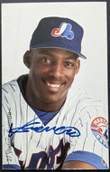 Vladimir Guerrero Autographed Signed MLB Baseball Photo Montreal Expos JSA COA