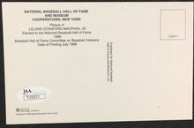 Load image into Gallery viewer, Lee MacPhail Signed Autograph Baseball Hall Of Fame Plaque Card JSA COA
