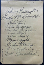 Load image into Gallery viewer, 1936-37 Signed NHL Hockey 16 Stanley Cup Champion Detroit Red Wings Autographed

