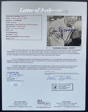 Load image into Gallery viewer, Joe DiMaggio Autographed Lucky To Be A Yankee Book New York Signed JSA LOA MLB
