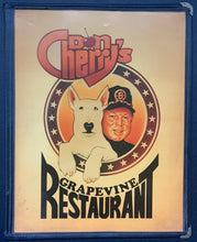 Load image into Gallery viewer, Don Cherry's Grapevine Restaurant Menu NHL Hockey Boston Bruins Vintage HNiC
