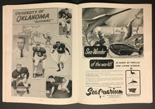 Load image into Gallery viewer, 1958 Orange Bowl Program Duke vs Oklahoma Miami Florida NCAA 24th Annual

