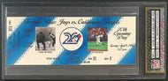 1996 Toronto Blue Jays Opening Day 20th Anniversary Full Ticket Angels iCert 10