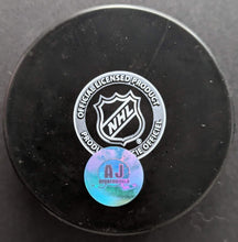 Load image into Gallery viewer, Stephen Harper Signed NHL Hockey Puck Prime Minister Canadiens Canada AJS COA

