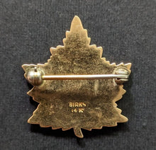 Load image into Gallery viewer, City Of Toronto Outstanding Citizen Vintage Coat Of Arms Gold 14k Pin 2.72 AGW
