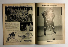 Load image into Gallery viewer, 1966 Detroit Olympia Hockey Program Game 6 Stanley Cup Hull Autographed Cover
