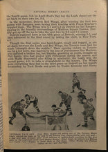 Load image into Gallery viewer, 1949 Hendy Hockey Guide Rules Records and Schedule + Who&#39;s Who in Hockey NHL
