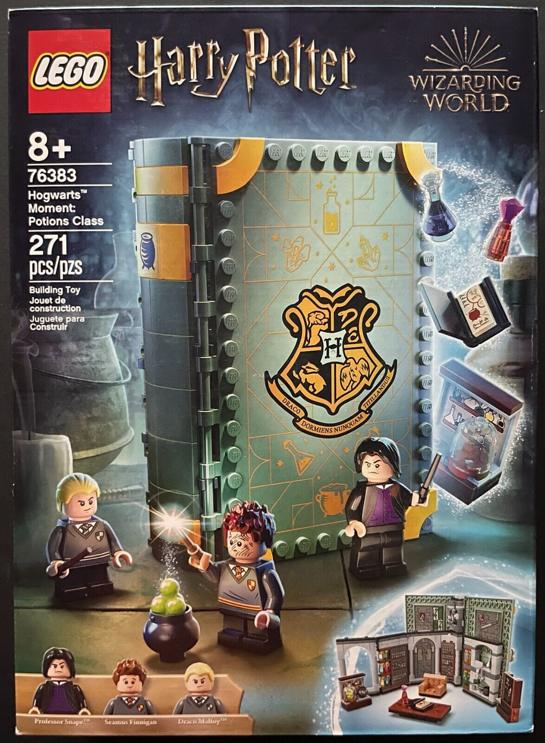 2022 Harry Potter Lego Set 76383 Hogwarts Moment: Potions Class NIB