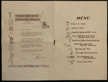 Load image into Gallery viewer, 1956 MLB Vtg Autographed Dinner Program Signed Jackie Robinson + 11 More JSA LOA
