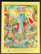1984 Super Bowl XVIII NFL Program Los Angeles Raiders vs Washington Redskins