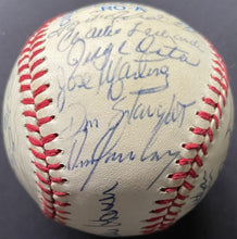 Load image into Gallery viewer, 1984 Kansas City Royals Team Autographed American League Baseball x28 JSA LOA
